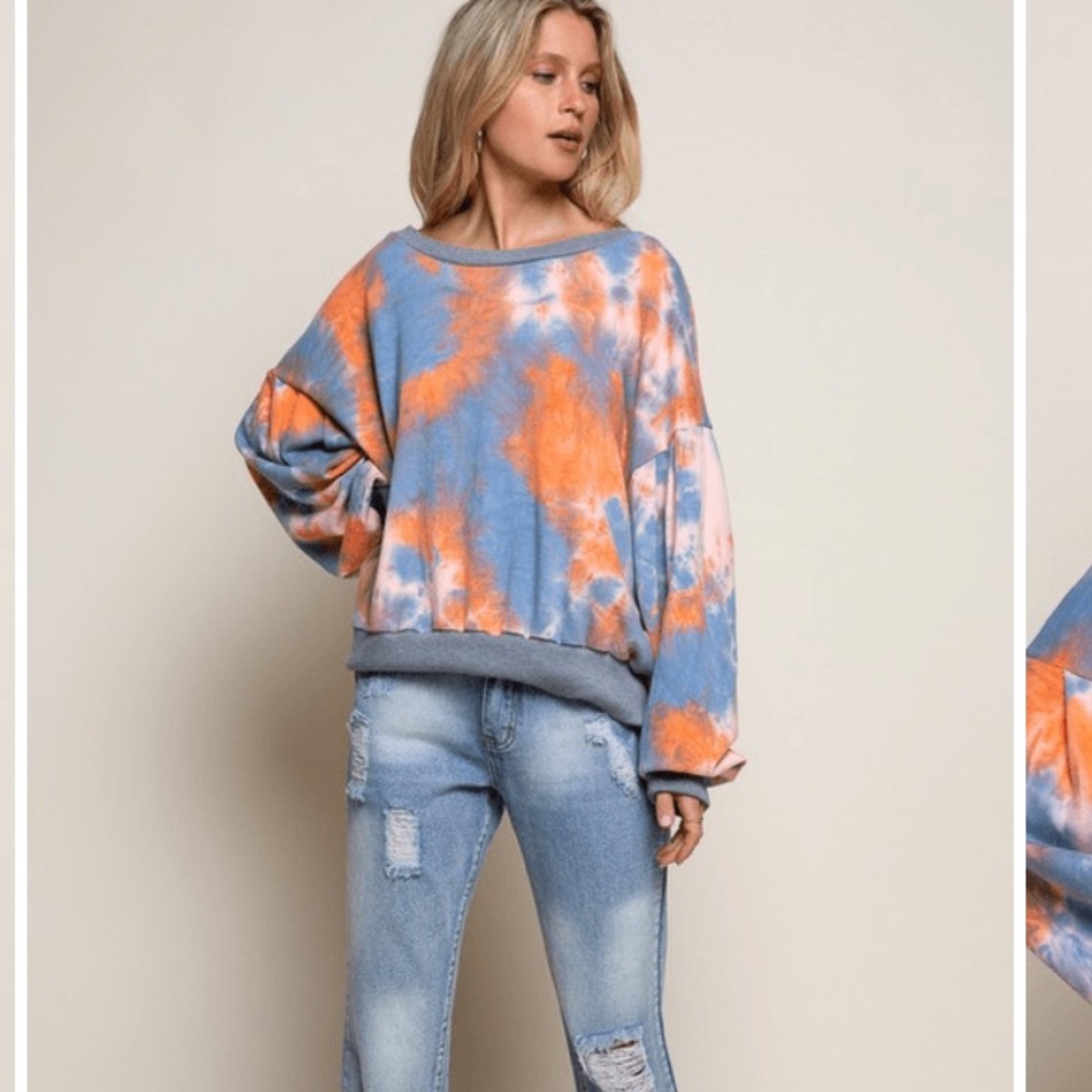 Blueberry pumpkin tye dye 💙